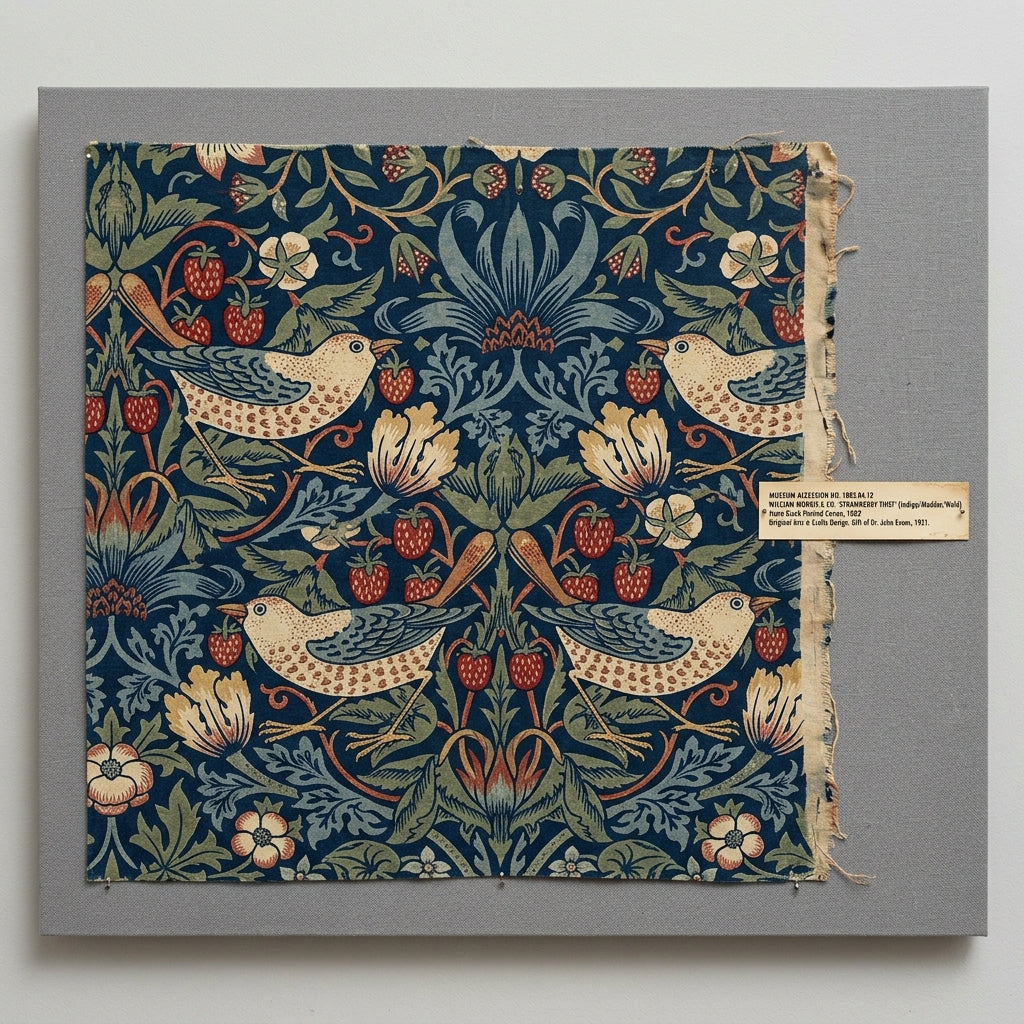 T17_P01 19th-Century William Morris Block Print