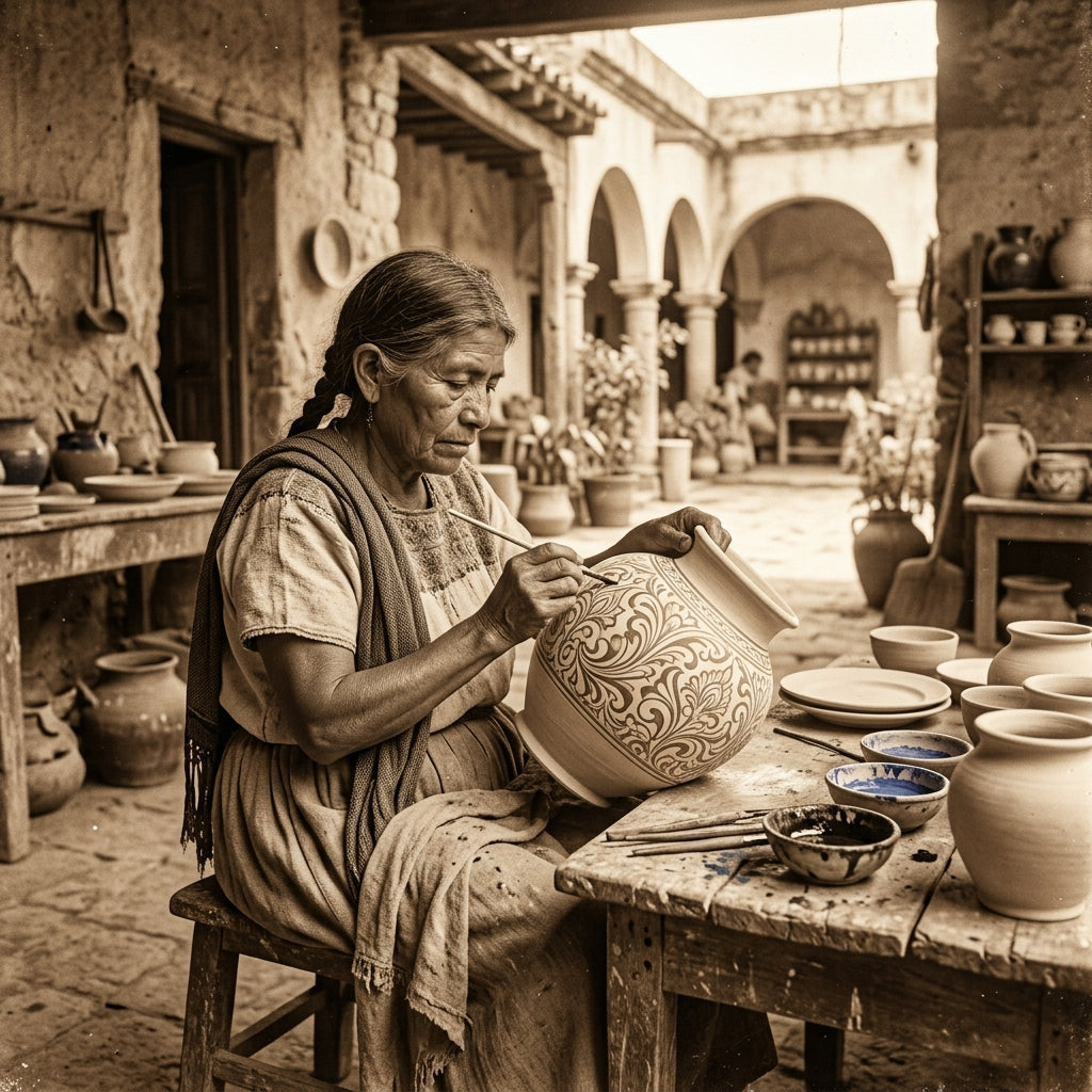 T03_P05 Traditional Mexican Talavera