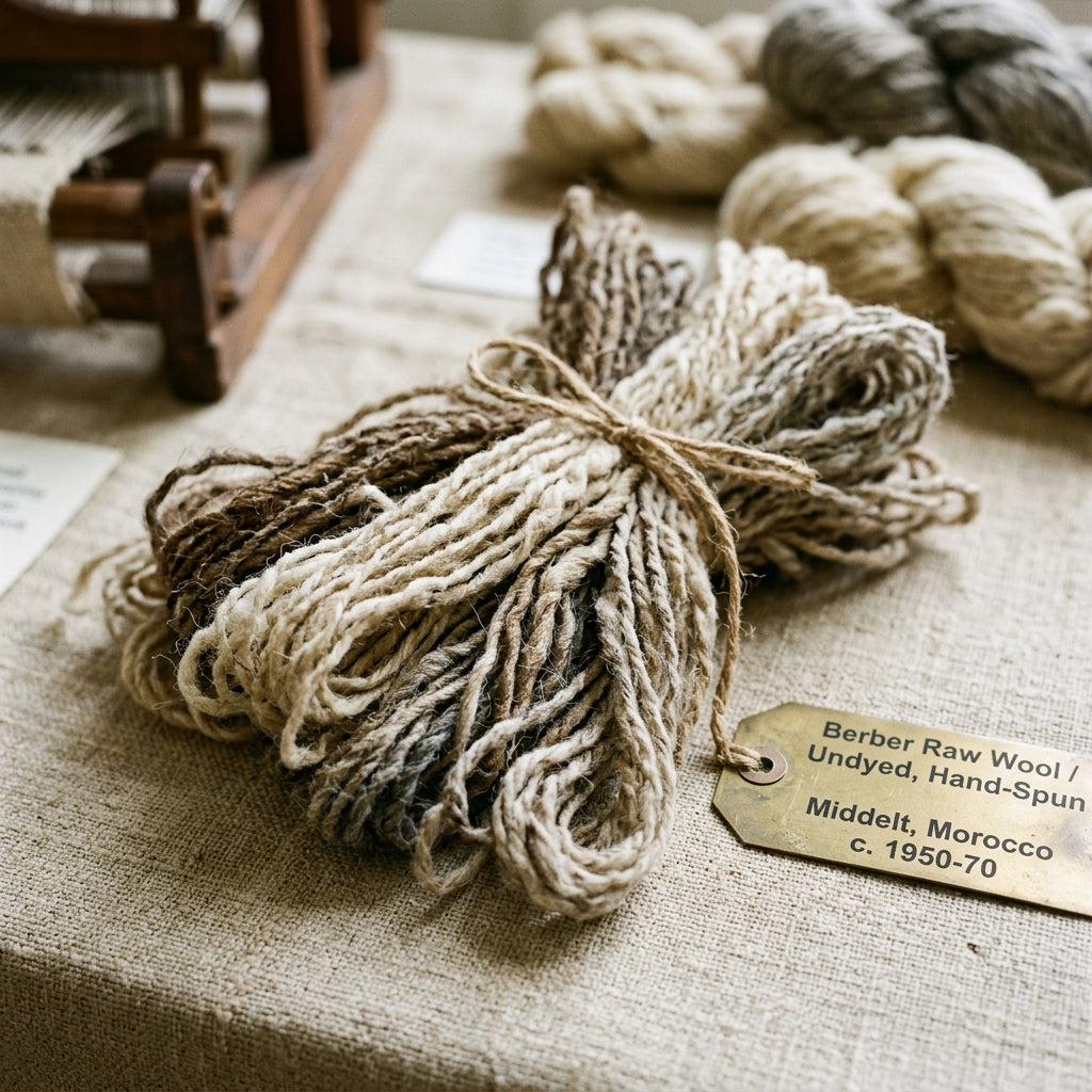 T03_P07 Atlas Mountain Beni Ourain Weaver