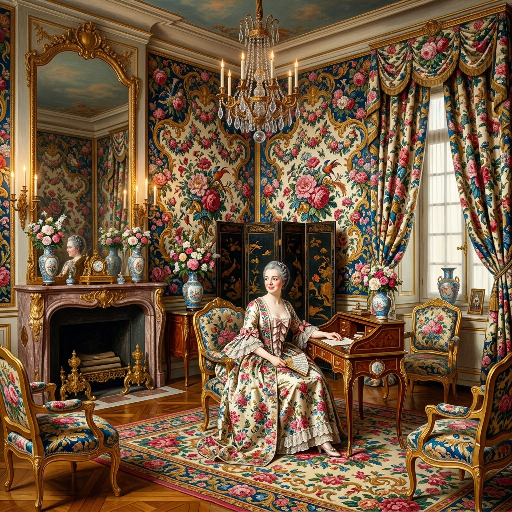 T04_P04 French Rococo Florals