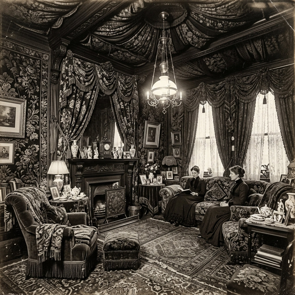 T04_P09 Gilded Age Jacquard Tapestry