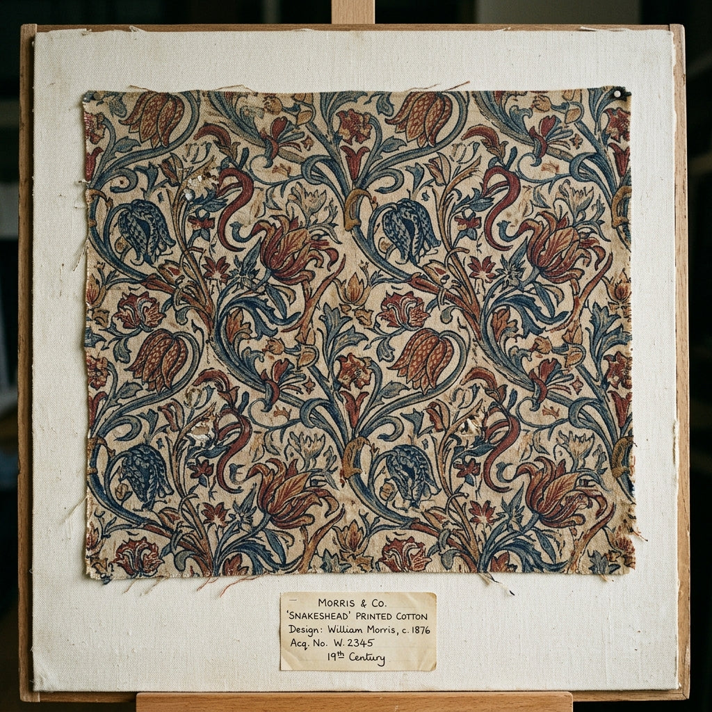 T17_P01 19th-Century William Morris Block Print