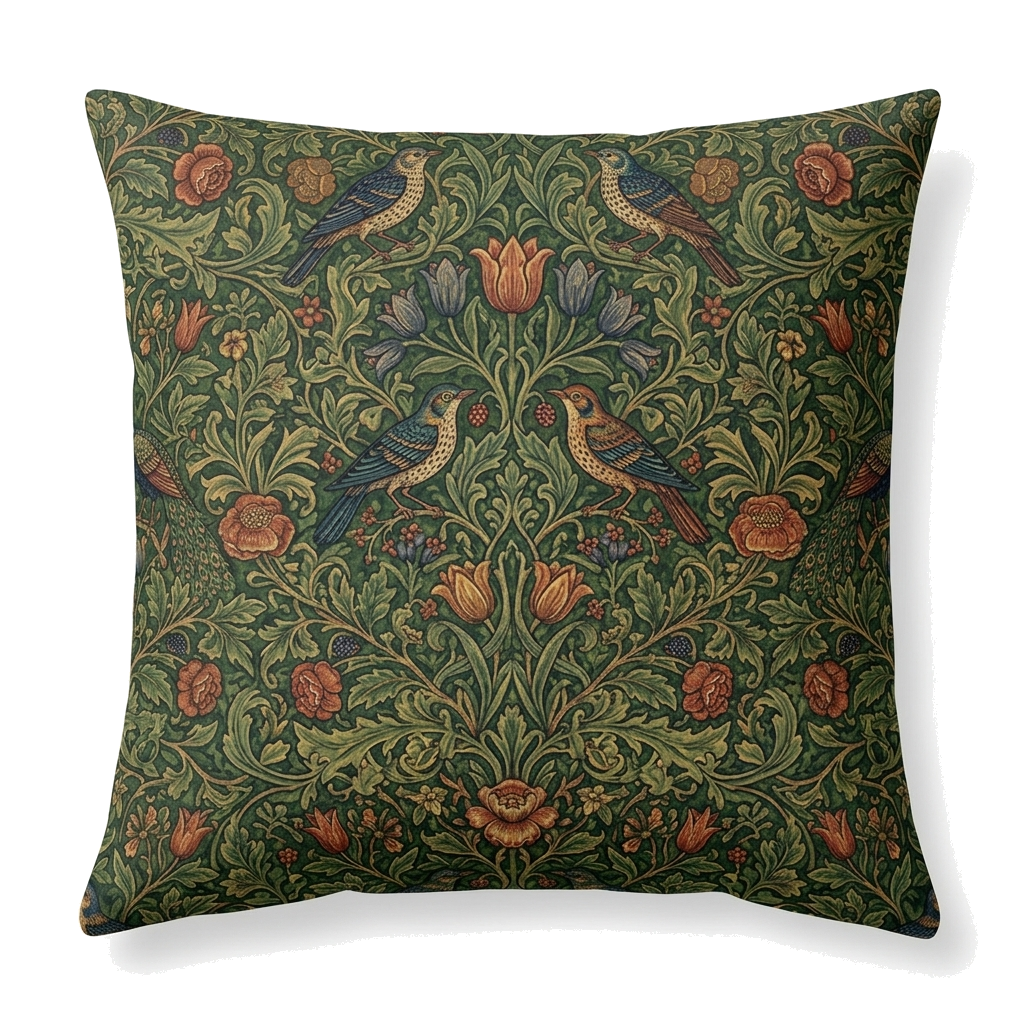 T17_P01 19th-Century William Morris Block Print