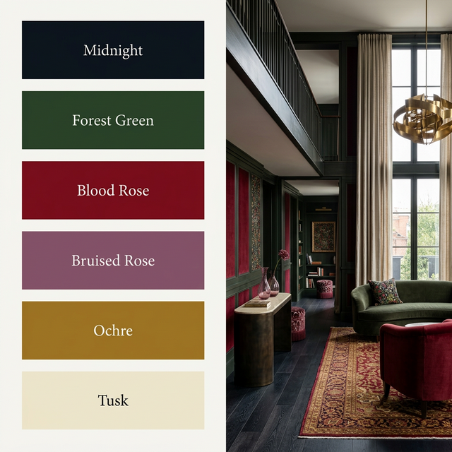 T04_P09 Gilded Age Jacquard Tapestry